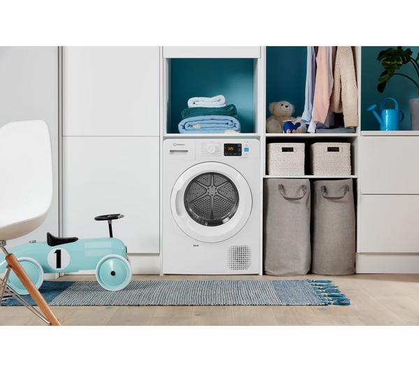 Indesit YT M11 82 X UK 8 kg Heat Pump Tumble Dryer - White