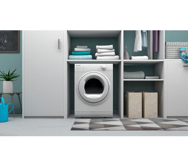 Indesit I1D80WUK 8kg Air Vented Tumble Dryer - White