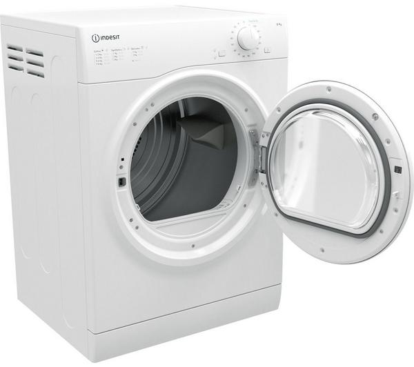 Indesit I1D80WUK 8kg Air Vented Tumble Dryer - White