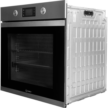 Indesit Aria KFW 3841 JH IX UK Electric Single Built-In Oven in Stainless Steel