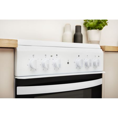 Indesit ID5V92KMW/UK Cooker - White