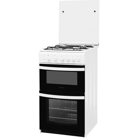 Indesit ID5G00KMW/UK L Cooker - White