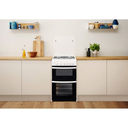 Indesit ID5G00KMW/UK L Cooker - White