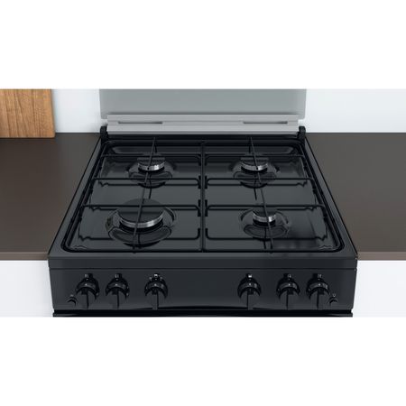Gas freestanding double cooker: 60cm - ID67G0MMB/UK