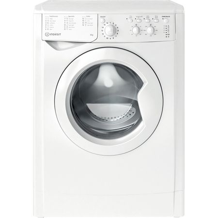 Freestanding front loading washing machine: 6,0kg - IWSC 61251 W UK N