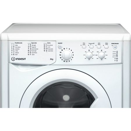 Freestanding front loading washing machine: 7,0kg - IWC 71453 W UK N