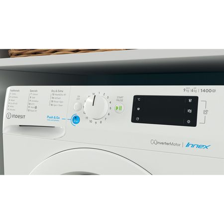 Indesit Freestanding Washer Dryer 9 (9/6kg) F165320