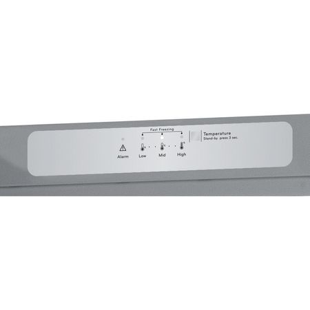 Indesit Freestanding Upright Freezer Silver Colour UI6 F2T S UK F167163