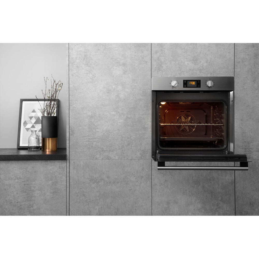 Hotpoint Class 2 SA2 844 H IX Built In Oven - Stainless Steel