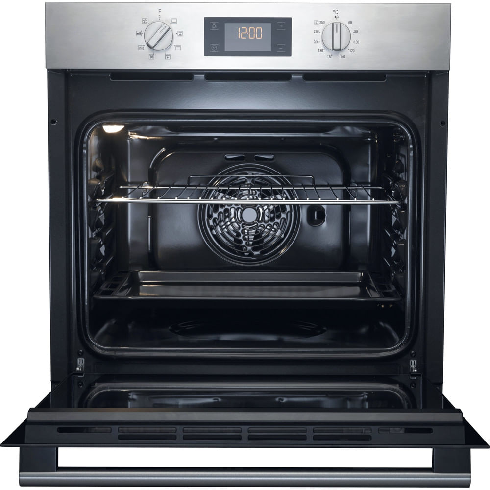 Hotpoint Class 2 MultiFlow Built-In Electric Single Oven - Stainless Steel - Hydrolytic - A Rated - SA2 540 H IX