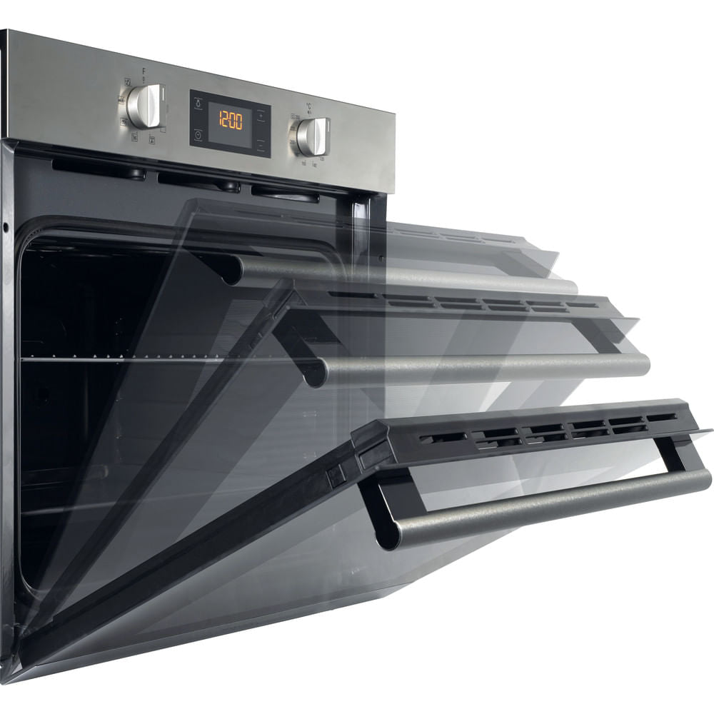 Hotpoint Class 2 MultiFlow Built-In Electric Single Oven - Stainless Steel - Hydrolytic - A Rated - SA2 540 H IX