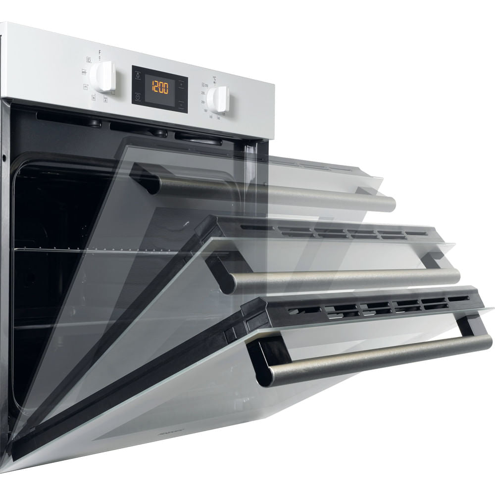 Hotpoint Class 2 MultiFlow Built-In Electric Single Oven - White - Hydrolytic - A Rated - SA2 540 H WH