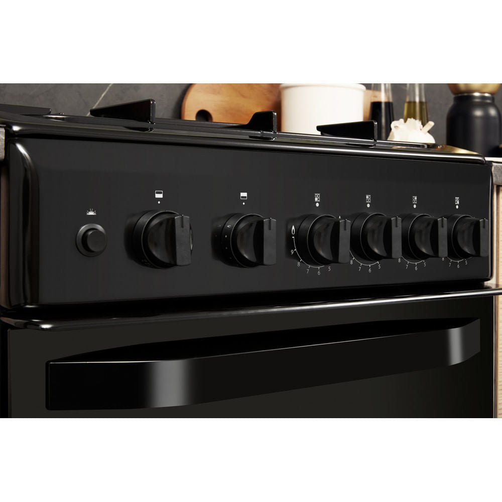 Hotpoint HD5G00KCBUK Cooker - Black