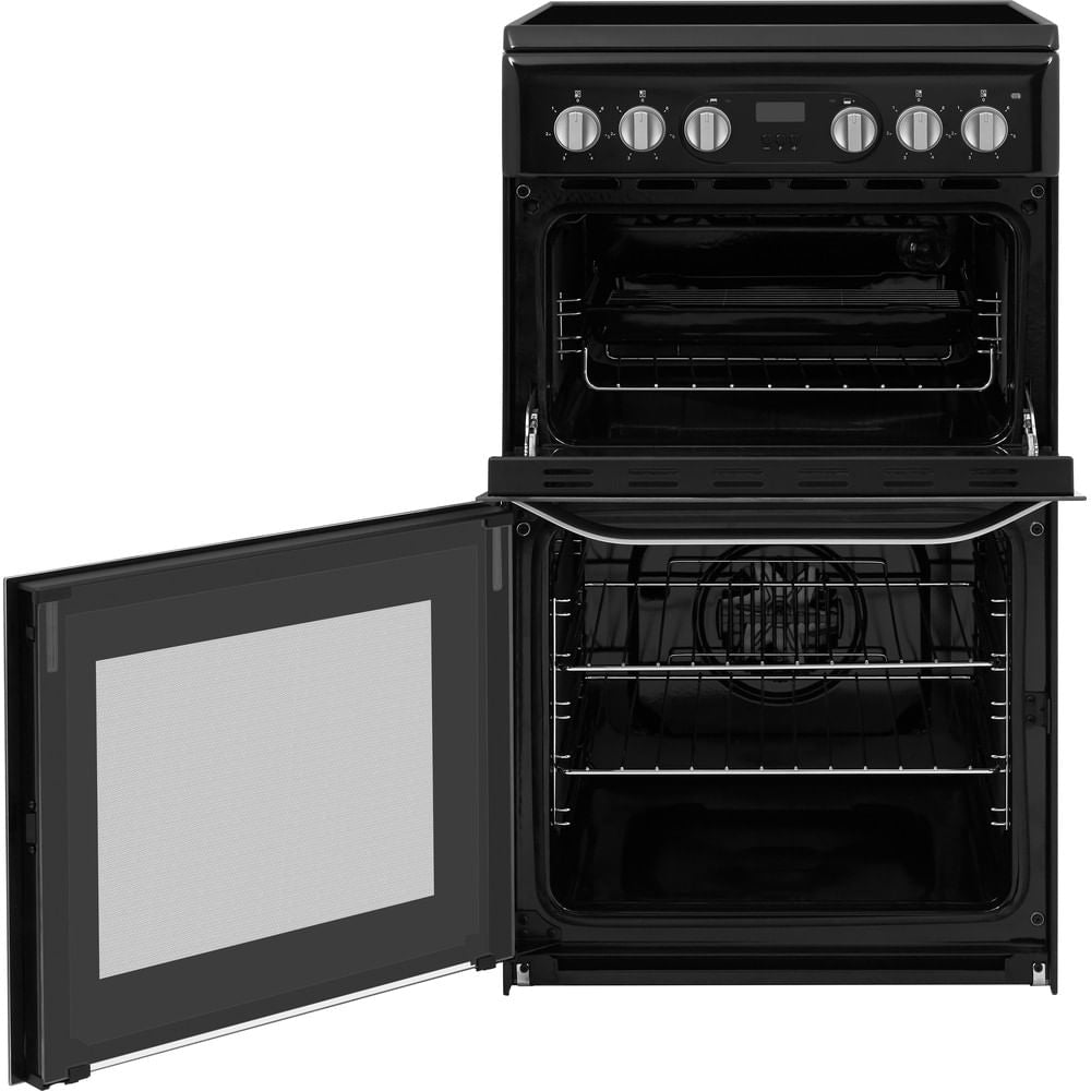 Hotpoint HD5V93CCBUK Electric Freestanding 50cm Double Cooker Black