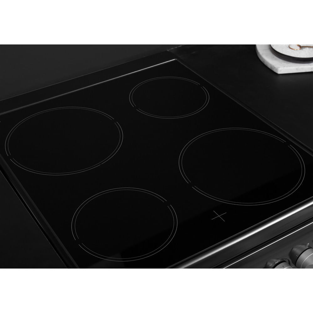 Hotpoint HD5V93CCBUK Electric Freestanding 50cm Double Cooker Black