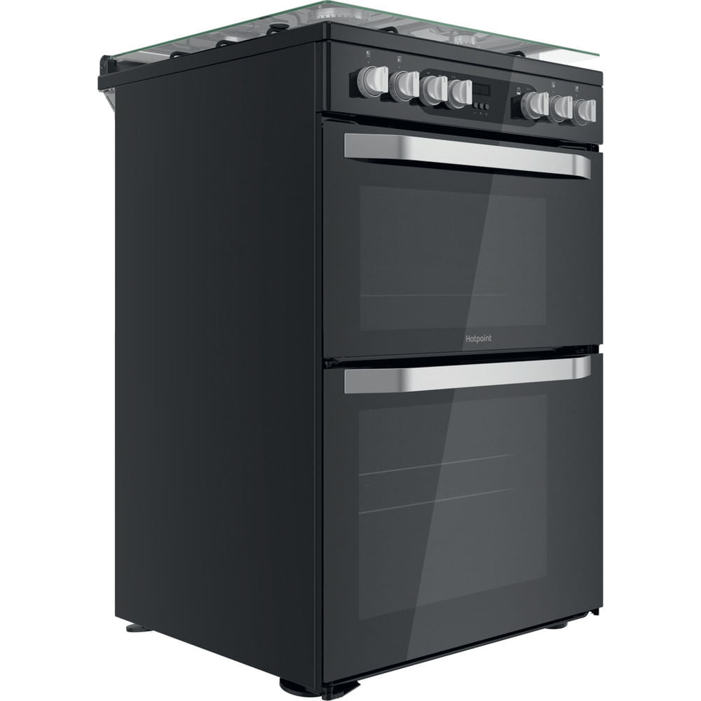 Hotpoint HDM67G9C2CB/UK Double Cooker - Black