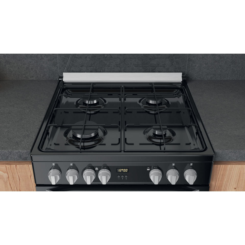 Hotpoint HDM67G9C2CB/UK Double Cooker - Black