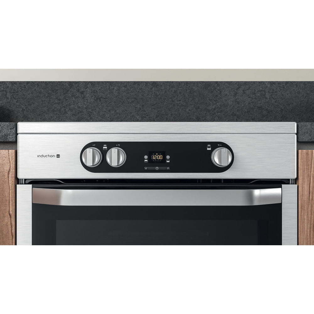 Hotpoint HDM67I9H2CXUK Double Cooker - Inox