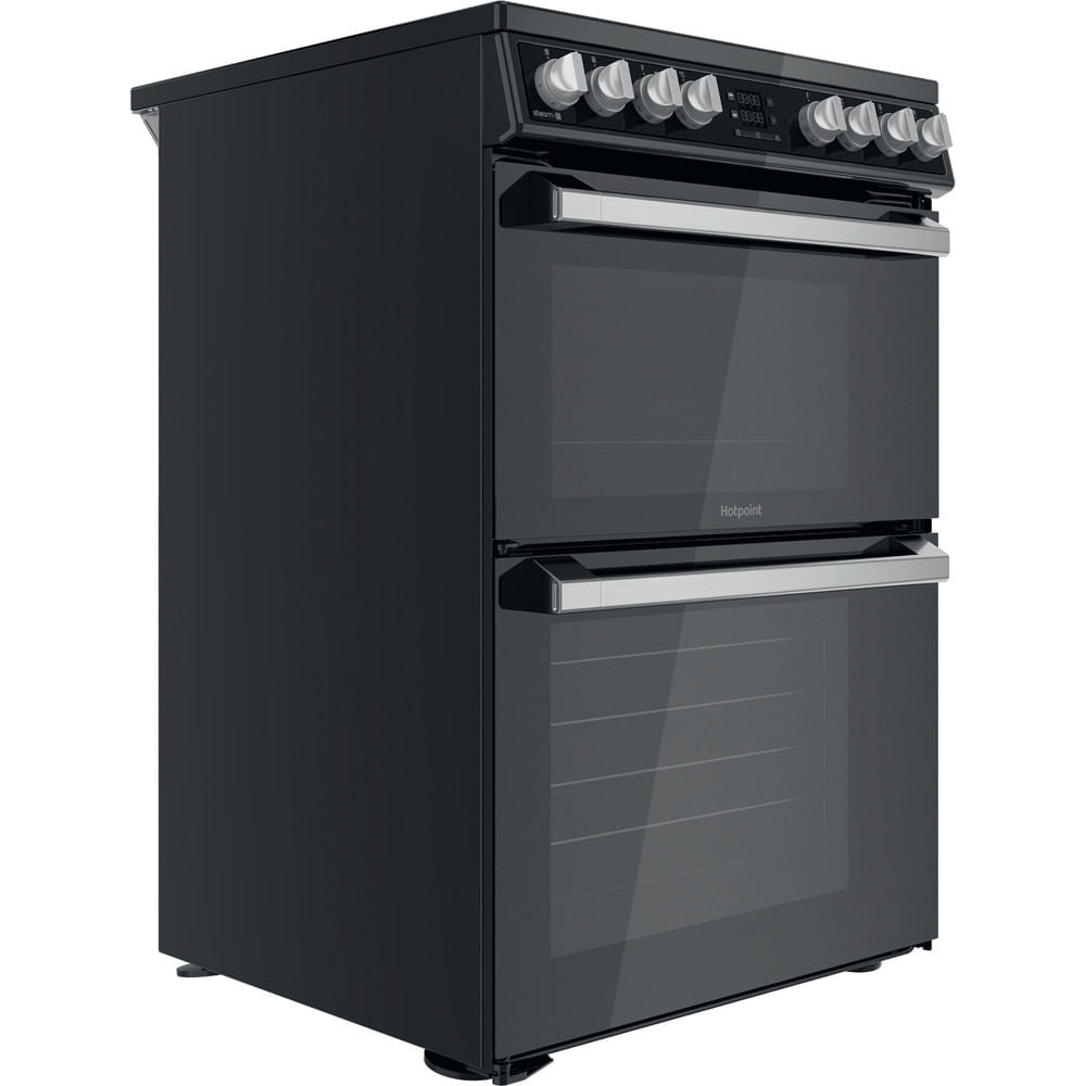 Hotpoint HDT67V8D2CB/UK Double Cooker - Black