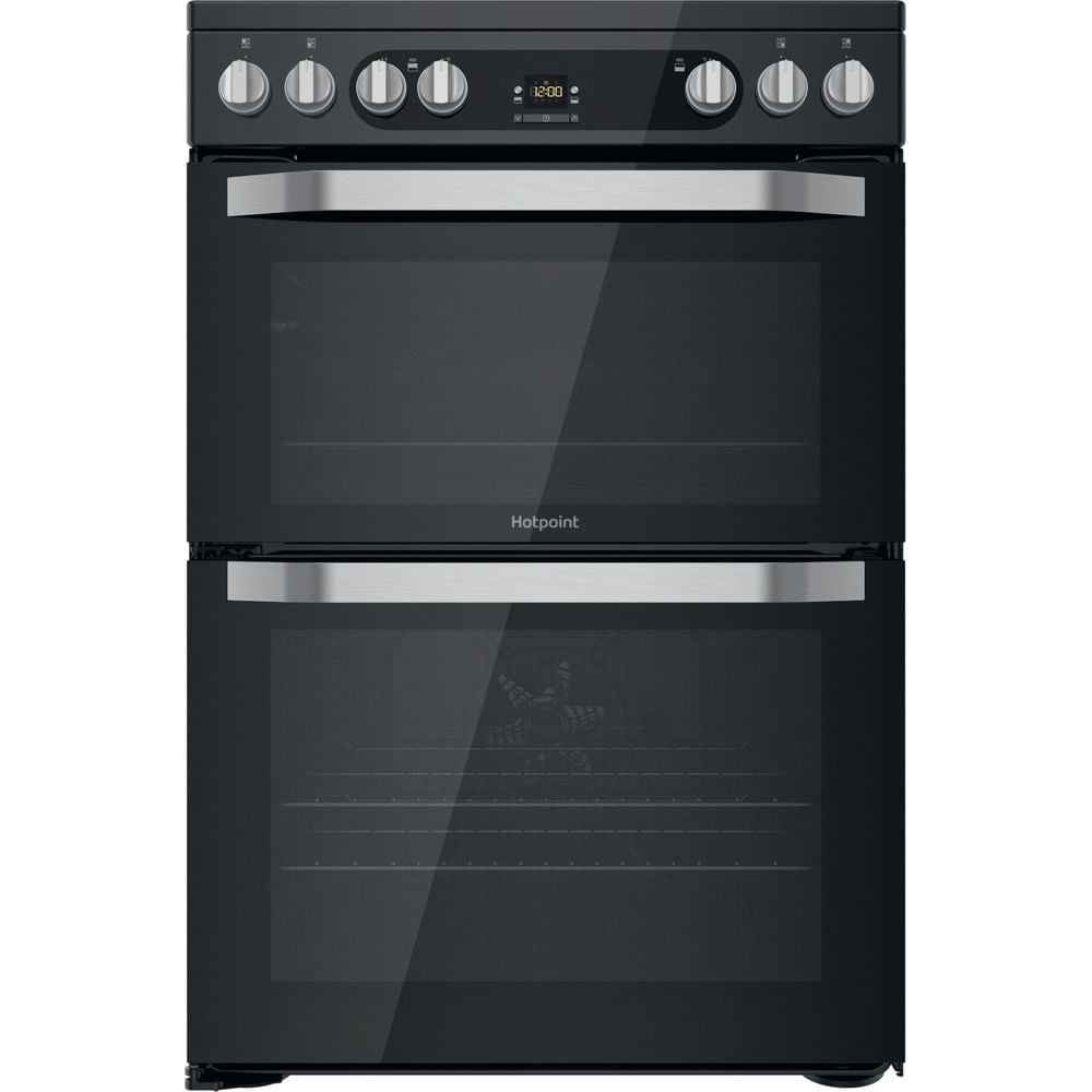 Hotpoint HDM67V9HCBU Electric Double Cooker - Black