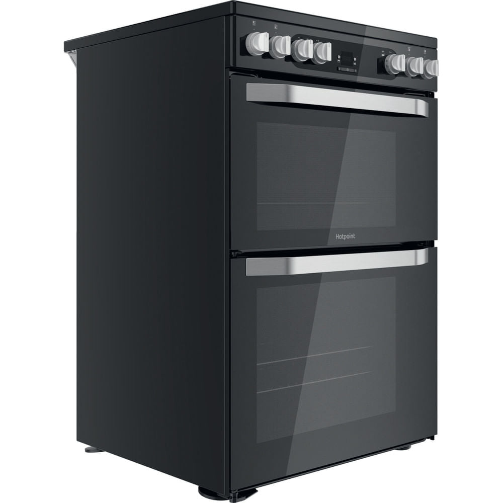 Hotpoint HDM67V9HCBU Electric Double Cooker - Black
