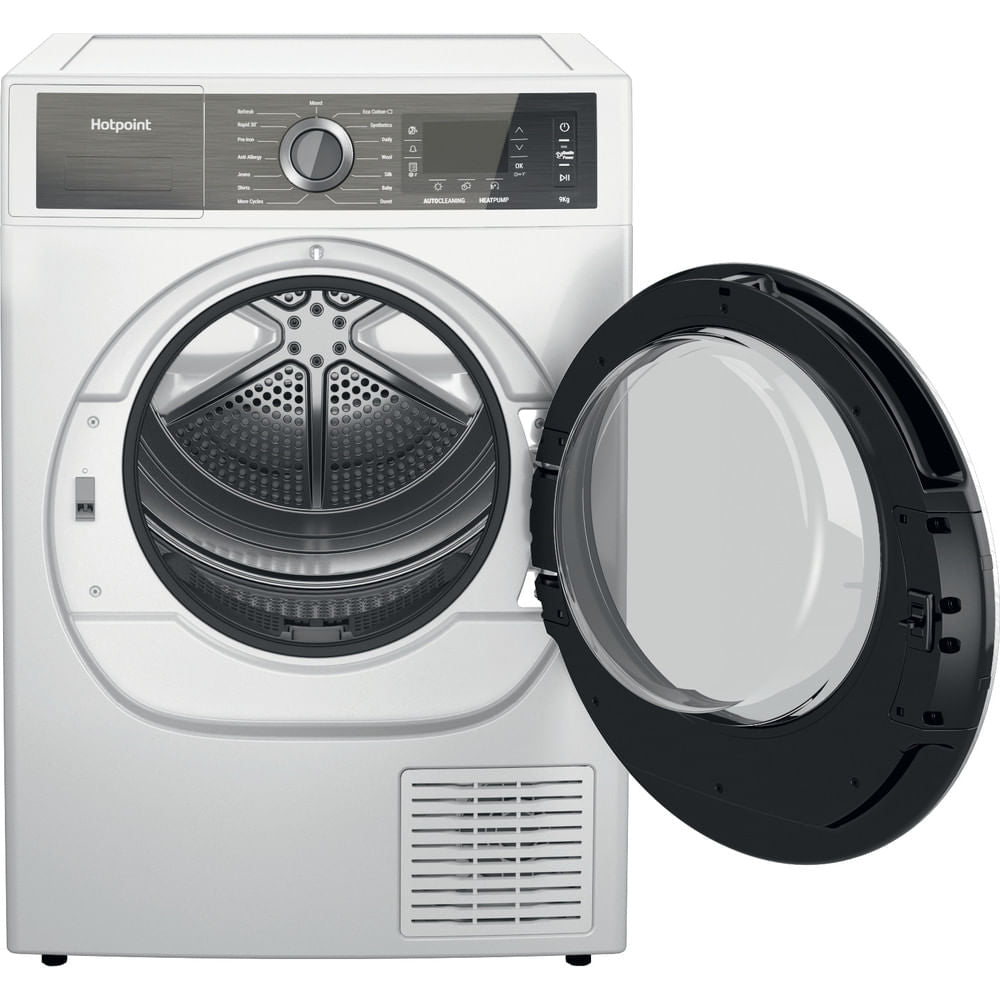 Hotpoint H8 D94WB UK Freestanding Heat Pump 9kg Tumble Dryer - White