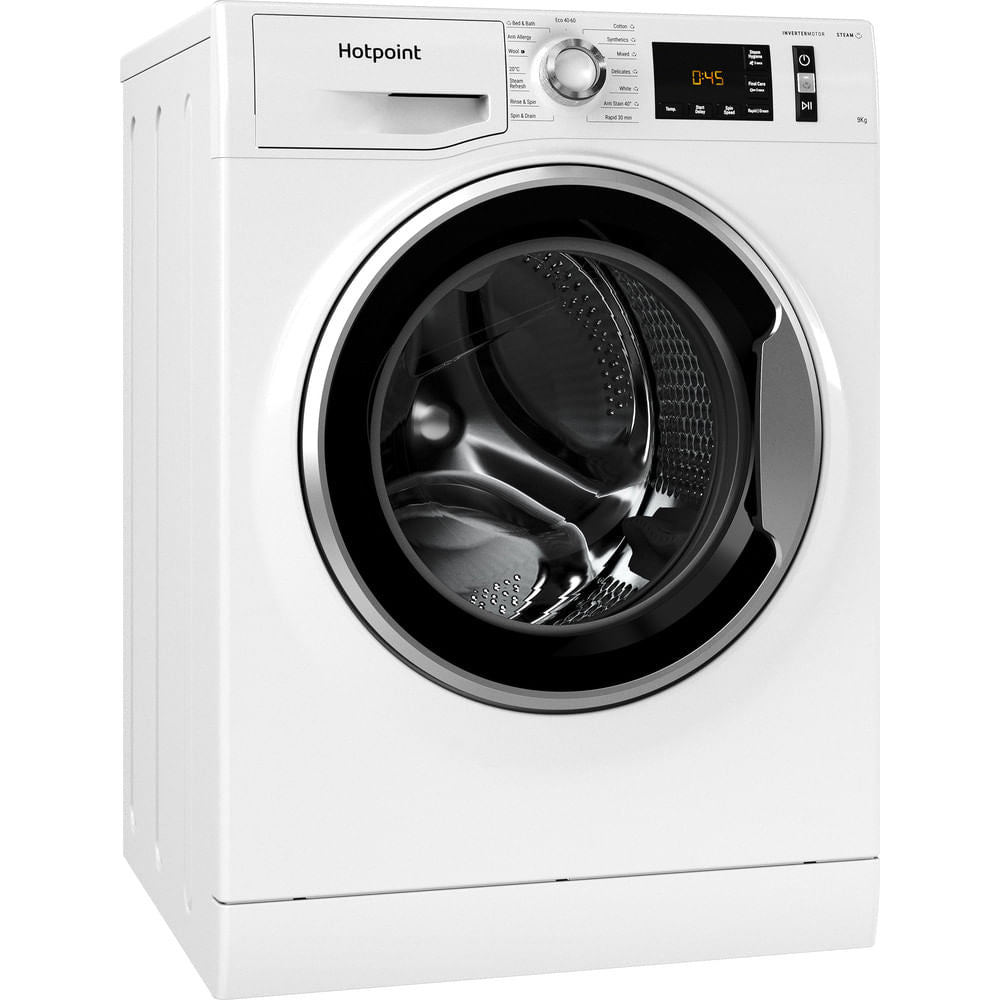 Hotpoint ActiveCare Washing Machine - White - 9kg - 1400RPM - A Rated - NM11 946 WS A UK N