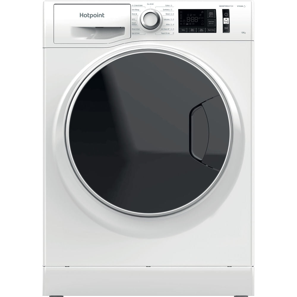 Hotpoint ActiveCare Washing Machine - White - 10kg - 1400RPM - A Rated - NM111046WDAUKN