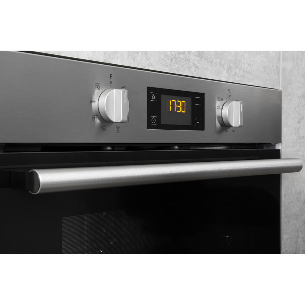 Hotpoint Class 2 MultiFlow Built-In Electric Single Oven - Stainless Steel - Hydrolytic - A Rated - SA2 540 H IX