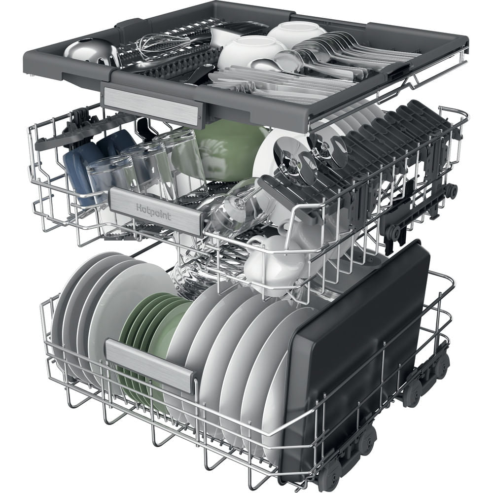 Hotpoint Full Size Built In Dishwasher - 15 Place Settings - C Rated - H7I HP42 L UK