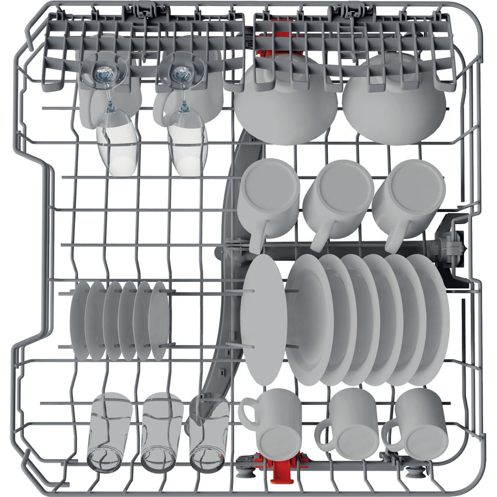 Hotpoint H3B L626 B UK Semi Integrated 14 Place Settings Dishwasher - Black