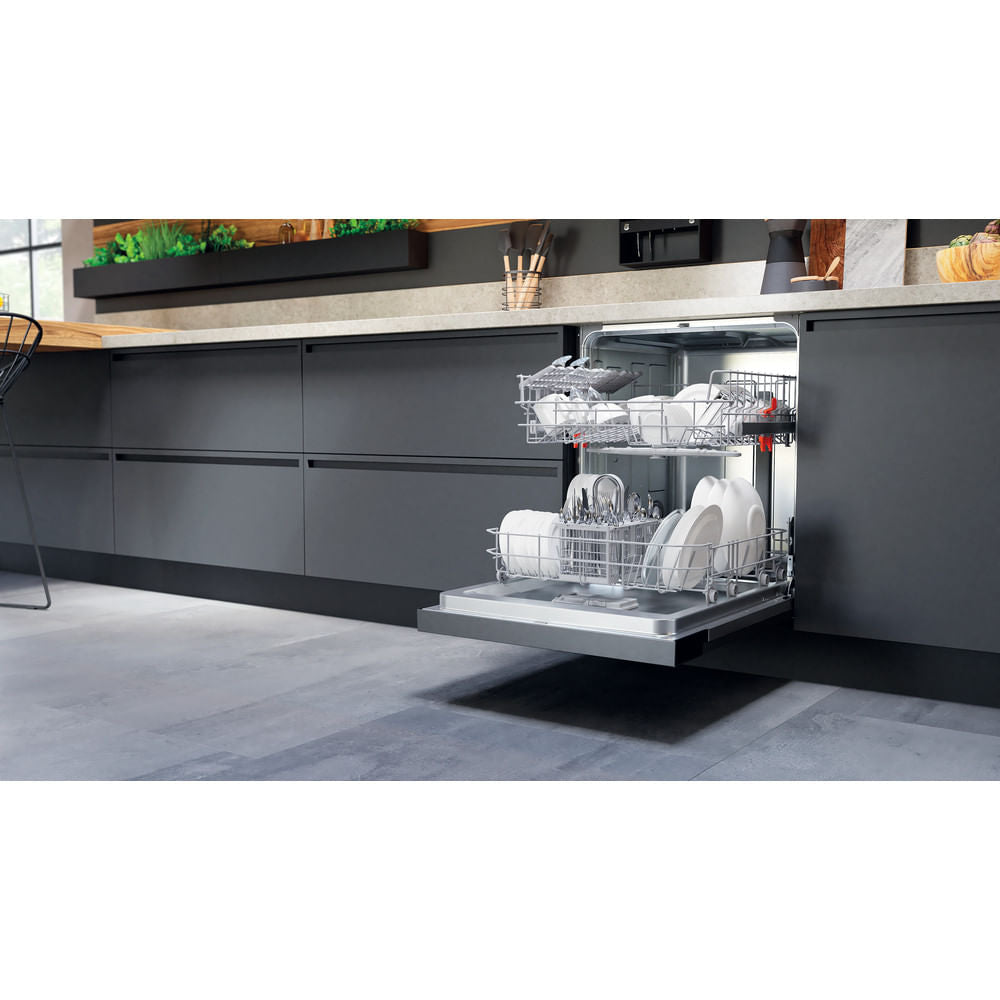Hotpoint H3B L626 X UK Integrated Dishwasher - Inox