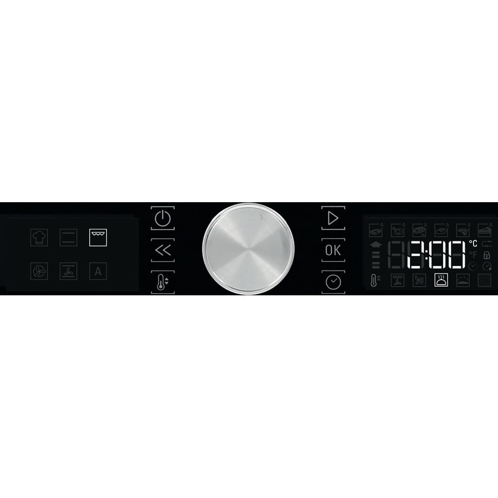 Hotpoint SI4 854 P BL Built-In Self-Cleaning Electric Oven - Black
