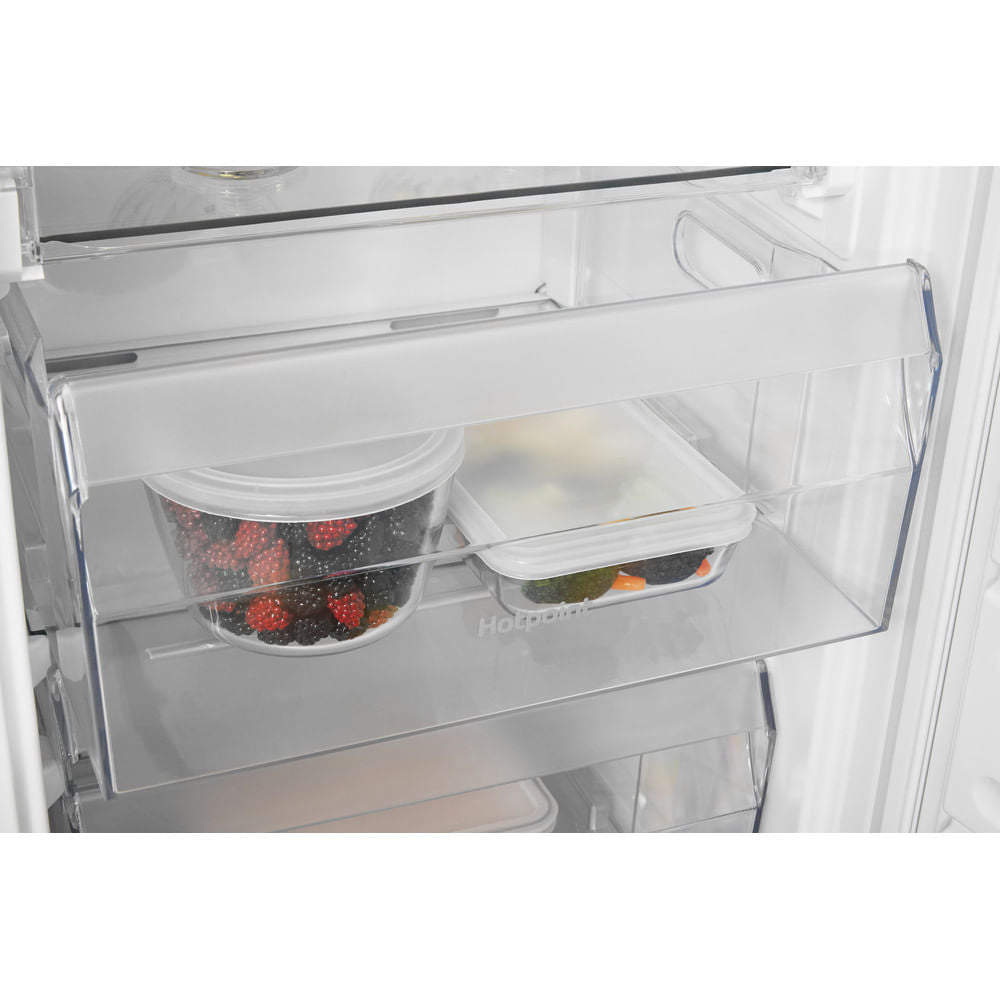 Hotpoint No Frost Integrated Tall Freezer - White - Holds 12 Shopping Bags - E Rated - HF 1801 E F2 UK