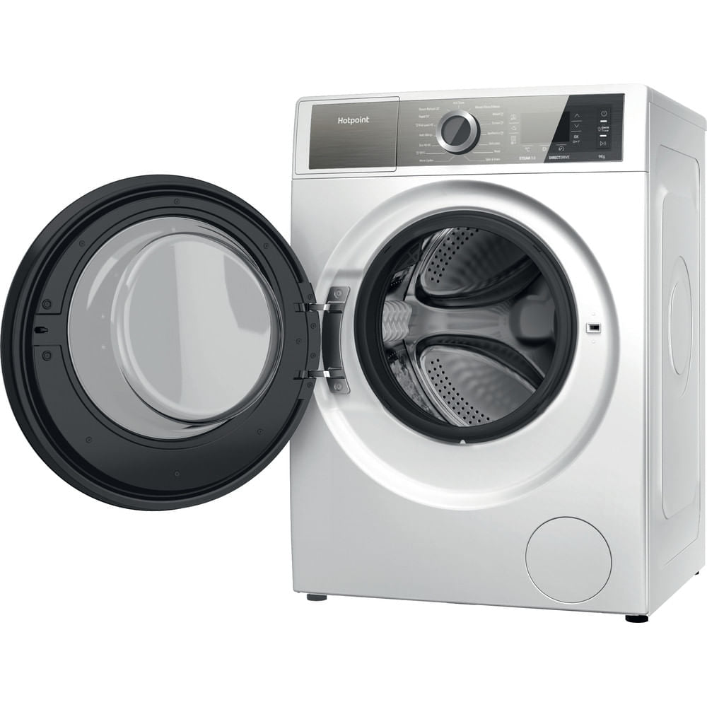 Hotpoint GentlePower Washing Machine - White - 9kg - 1400rpm - A-30% - H7 99 GPOWER UK