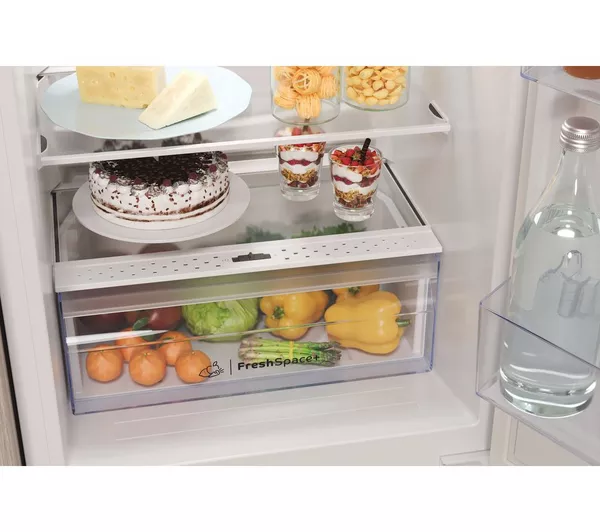 Indesit No Frost IBC18 5050 F2 Integrated 50/50 Fridge Freezer - Sliding Hinge