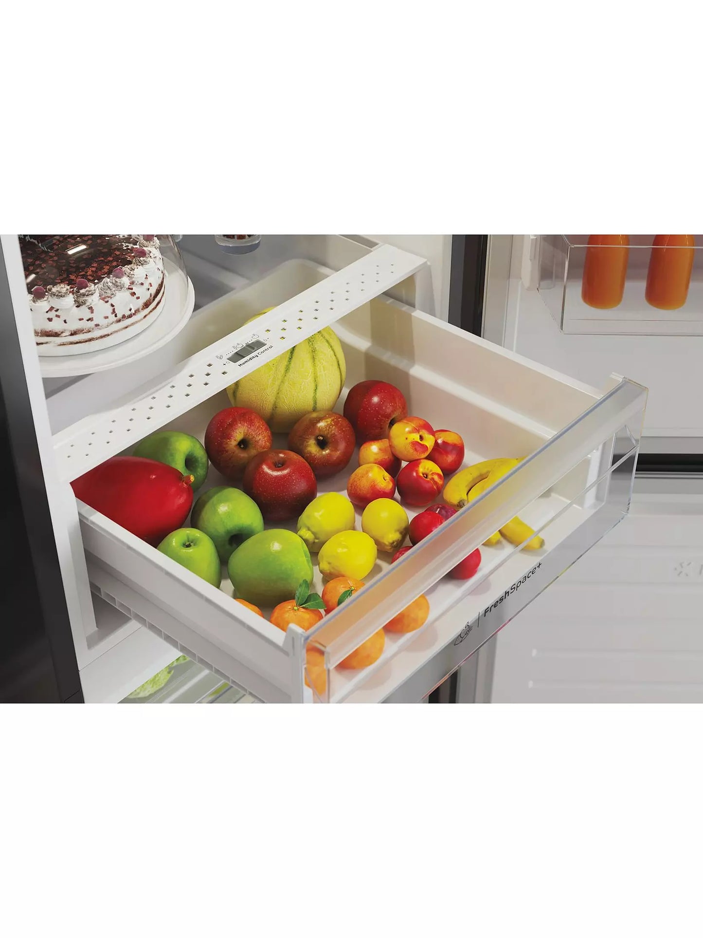 Indesit Total No Frost IBTNF60182BAQUAUK Fridge Freezer - Black