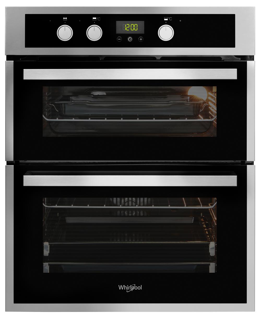 Whirlpool built in double oven: electric - AKL 307 IX