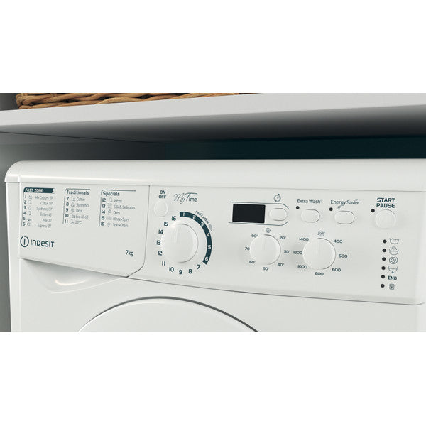 Freestanding front loading washing machine: 7,0kg - EWD 71453 W UK N