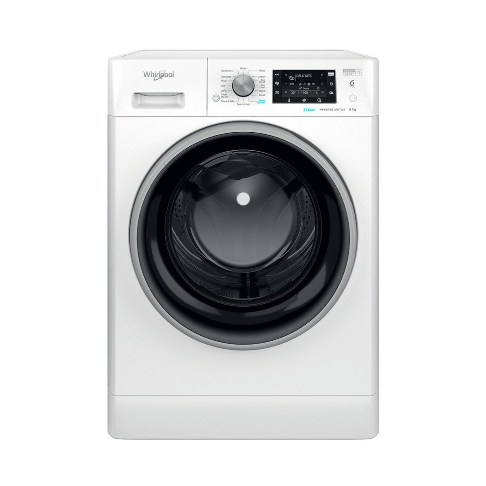 Whirlpool 6th Sense Washing Machine White 9kg 1400rpm A+++ Rated FFD 9489 BSV UK