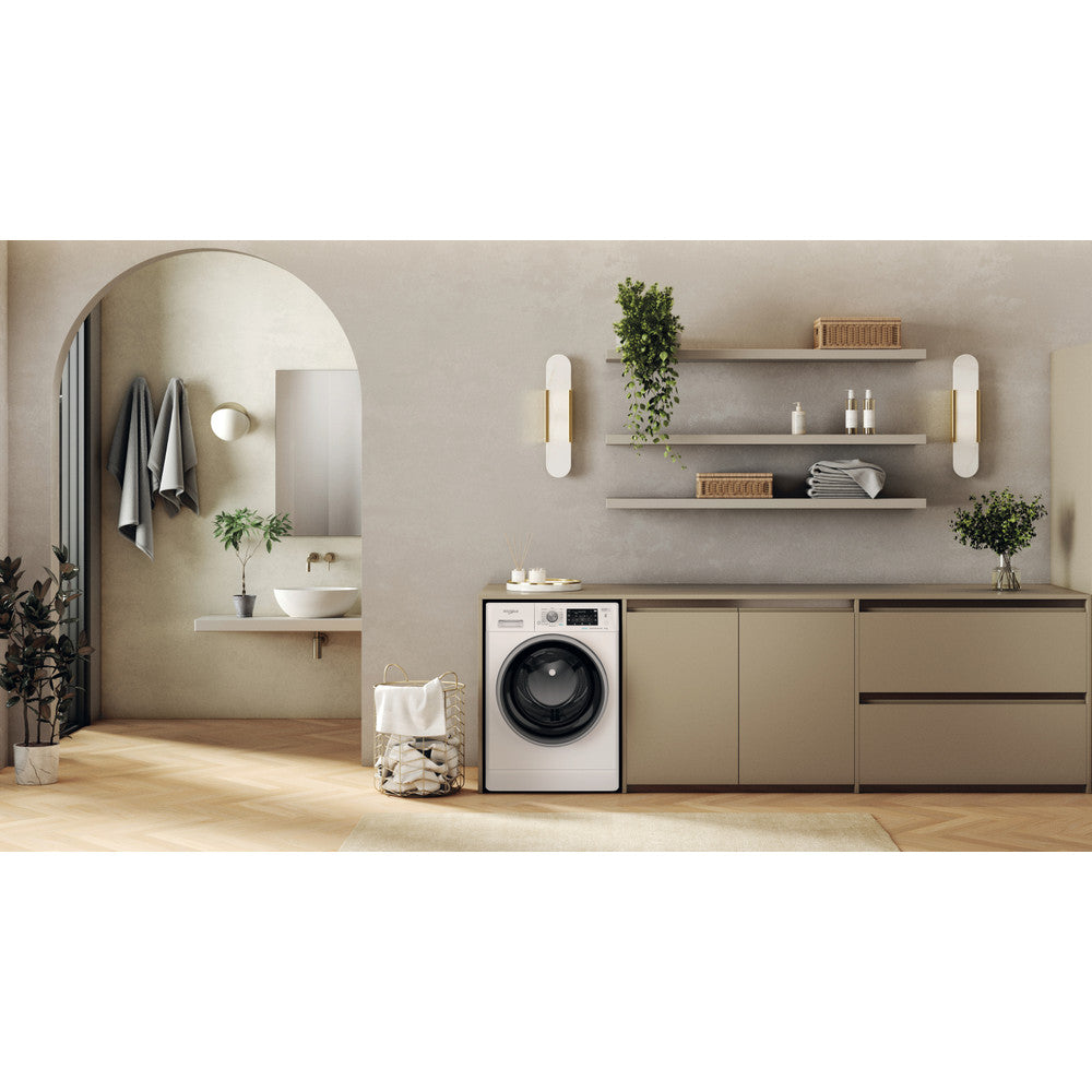 Whirlpool 6th Sense Washing Machine White 9kg 1400rpm A+++ Rated FFD 9489 BSV UK