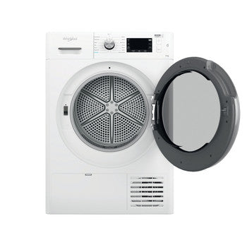 Whirlpool Heat Pump Tumble Dryer: Freestanding, 9.0kg - FFT M22 9X2B UK