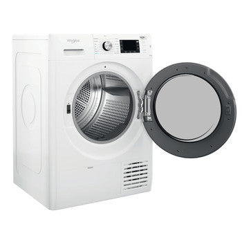 Whirlpool Heat Pump Tumble Dryer: Freestanding, 9.0kg - FFT M22 9X2B UK