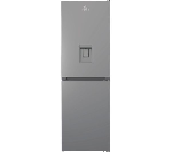 Indesit IBTNF 60182 S AQ (UK) 50/50 Fridge Freezer - Silver