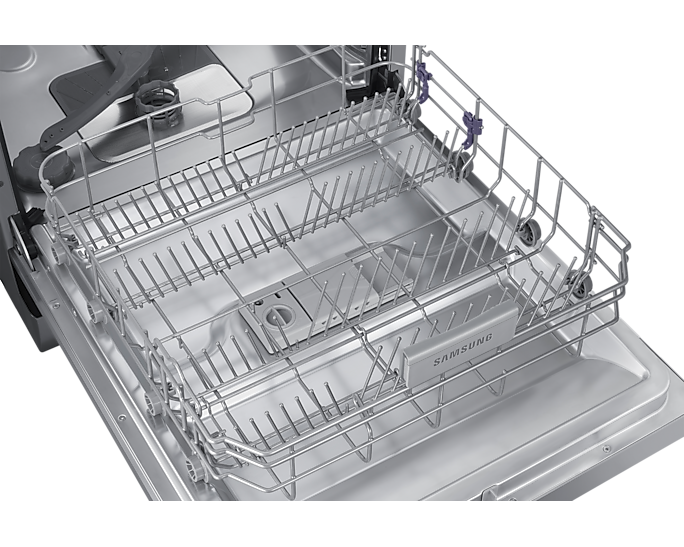 Samsung Series 6 DW60M6050FS/EU Freestanding Dishwasher with 14 Place Settings - Stainless Steel