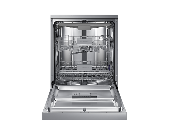Samsung Series 6 DW60M6050FS/EU Freestanding Dishwasher with 14 Place Settings - Stainless Steel