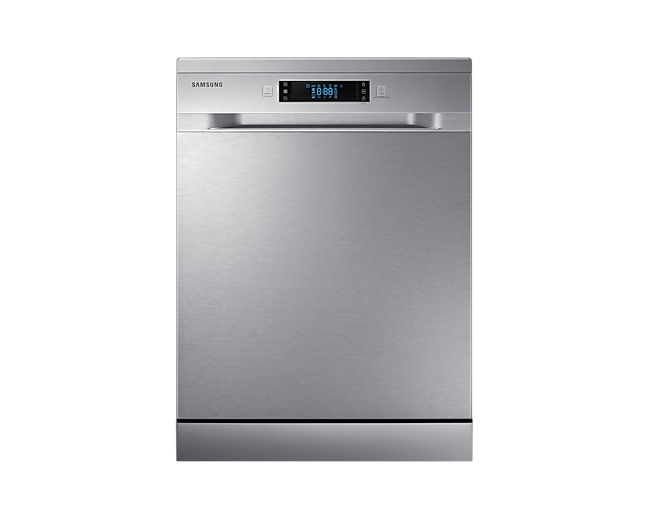 Samsung Series 6 DW60M6050FS/EU Freestanding Dishwasher with 14 Place Settings - Stainless Steel