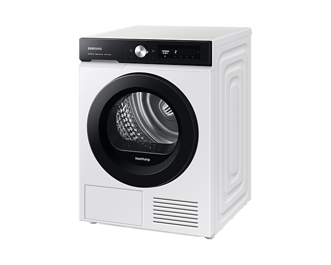 Samsung Bespoke AI™ Series 6+ DV90BB5245AES1 with OptimalDry™, Heat Pump Tumble Dryer, 9kg