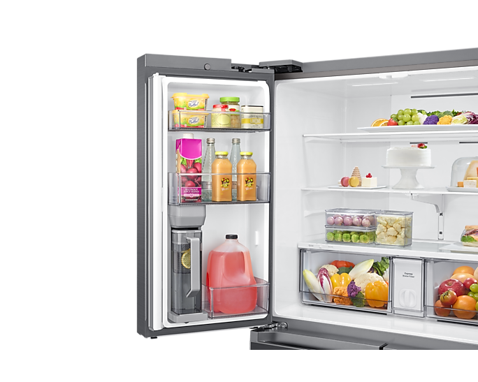 Samsung RF59C701ES9/EU French Style Fridge Freezer with Autofill Pitcher - Silver
