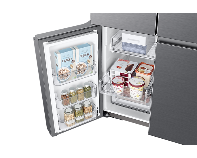 Samsung RF59C70TES9/EU French Style Fridge Freezer with Wi-Fi Embedded - Silver